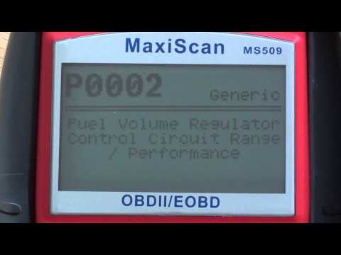 P0002 Diagnostic Trouble Code Problem Code Meaning