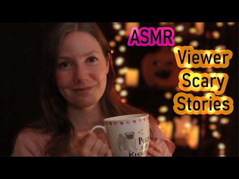 ASMR True Scary & Unexplained Viewer Stories - Close Whispering (One hour)