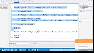 Visual Basic OGGETTI ETA DI UNA PERSONA