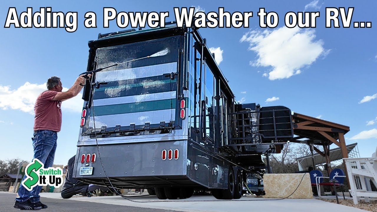 RV Power Washer Upgrade: Unleash Clean Power - YouTube
