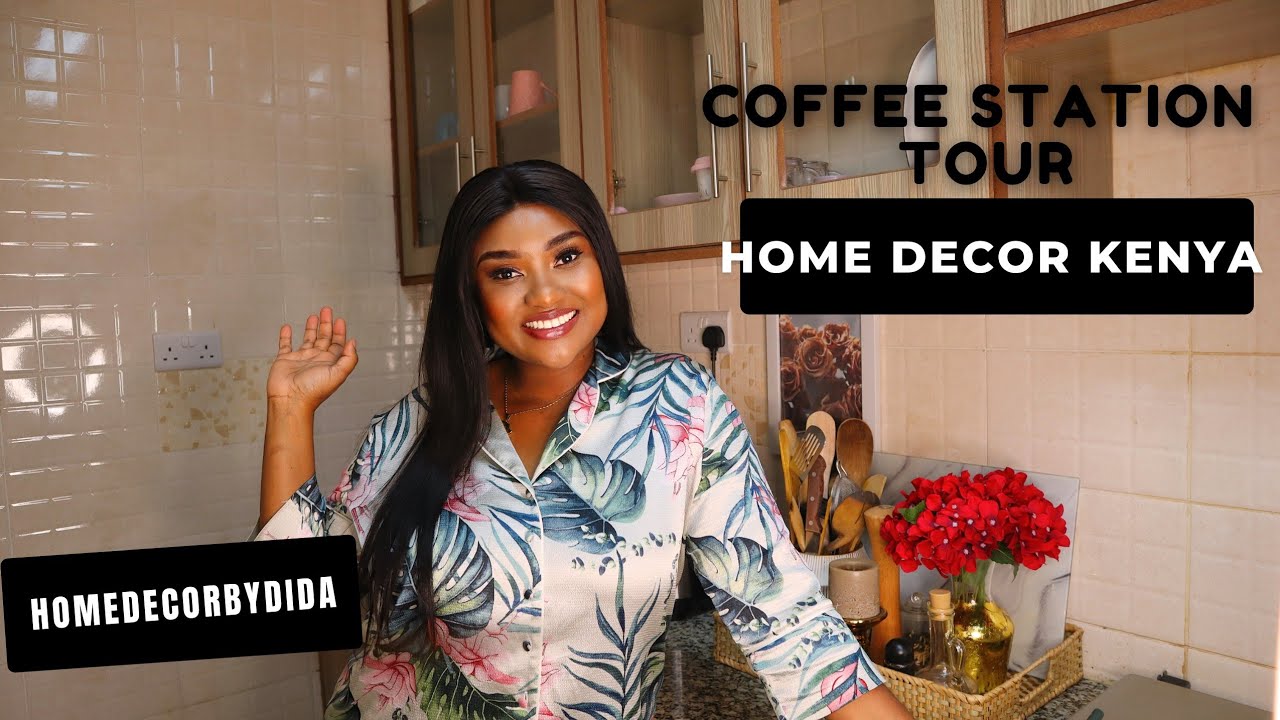 Coffee station ideas/Coffee station organization/decor Kenya