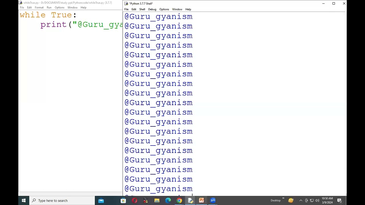 While True In Python YouTube While True In Python YouTube