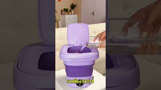 Portable Washing Machine 6.5L/8L Foldable Mini Washer [T]#PortableWasher #MiniWasher #