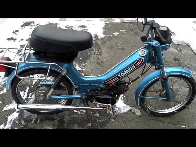 TOMOS 1989 Tomos Bullet - YouTube