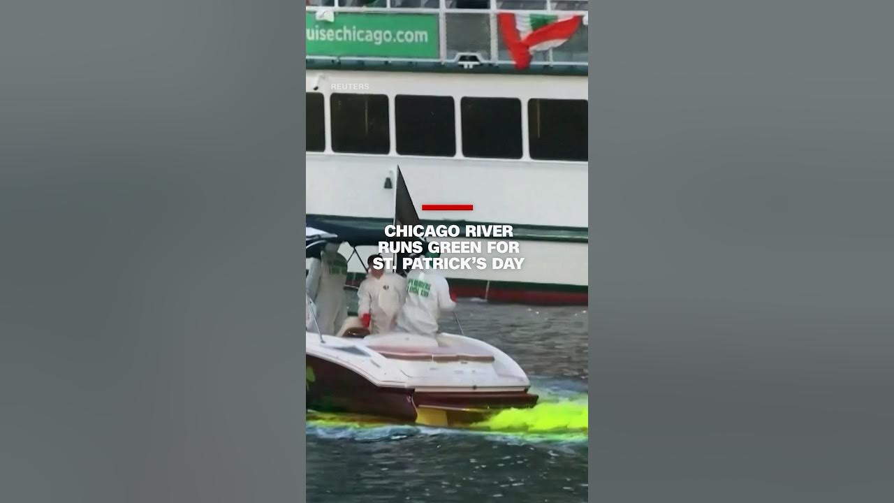 Chicago river runs green for St. Patrick’s Day