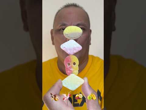 👂ASMR BUBS スウェーデン産グミ（4フレーバー）咀嚼音👂#shorts #asmr
