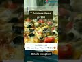 7 Domino's items @ ₹280