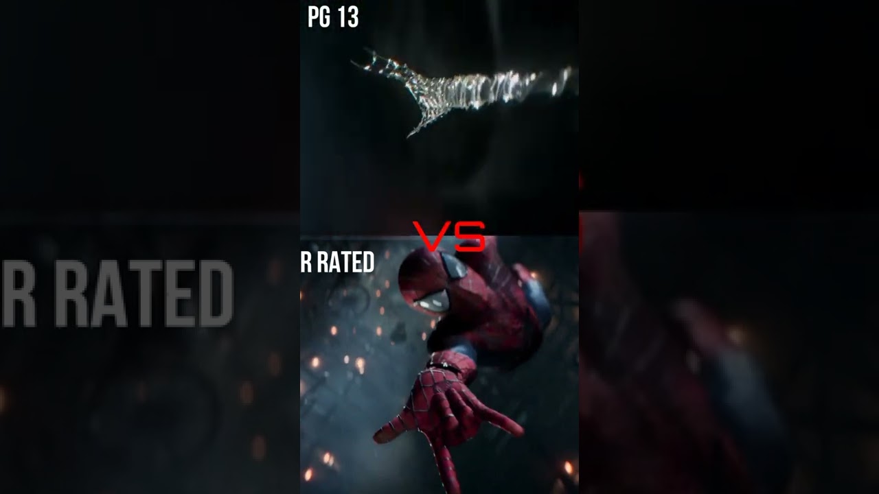 PG 13 VS R RATED Spiderman Girlfriend Gwen Death Scence marvel pg-13-vs-r-rated-spiderman-girlfriend-gwen-death-scence-marvel