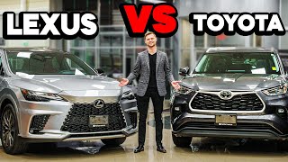 2023 Toyota Highlander vs Lexus RX 350 Full Review