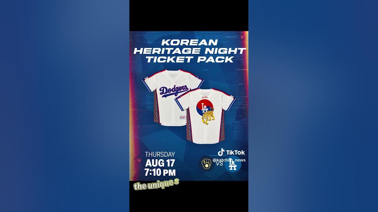 Korean Heritage Night Dodgers 2023 is happening on 17 August 2023 at 07:10  PM. 