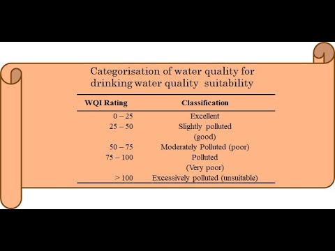 Water Quality Index (WQI)