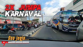 AMBULANCE DRIVER on duty menuju yogyakarta