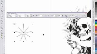 Creating Star Bursts and Star Shapes in CorelDRAW