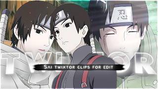 Sai Naruto Twixtor 4K | Naruto Shippuden Clips | Twixtor Pack