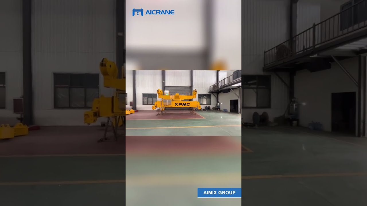 RMG Gantry Crane Top Rotating Container Telescopic Spreader