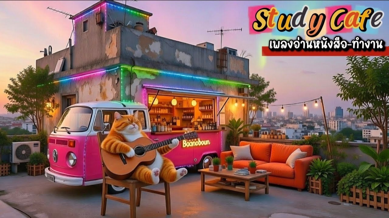 Vol.01 Study Cafe 2026 | Lofi Acoustic Guitar for Relax 🪕☕️📖 เพลงอ่านหนังสือ-ทำงาน เพลงผ่อนคลาย