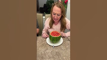 Watermelon Prank With A Twist 🍉 #shorts