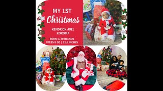 My baby’s first Christmas Celebration
