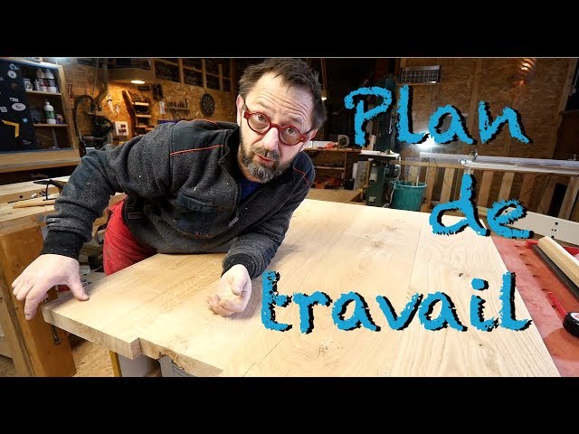 Fabrication d'un plateau de table en bois massif (vidéos) – L'Atelier  Robinson