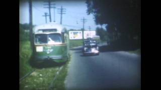 Philadelphia Trolleys Early 1950s Rts 6,  15, 17, 20, 21 26, 36, 50, 53