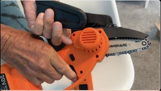 Unboxing The Dinshare Cordless Chain Saw Jc 6002