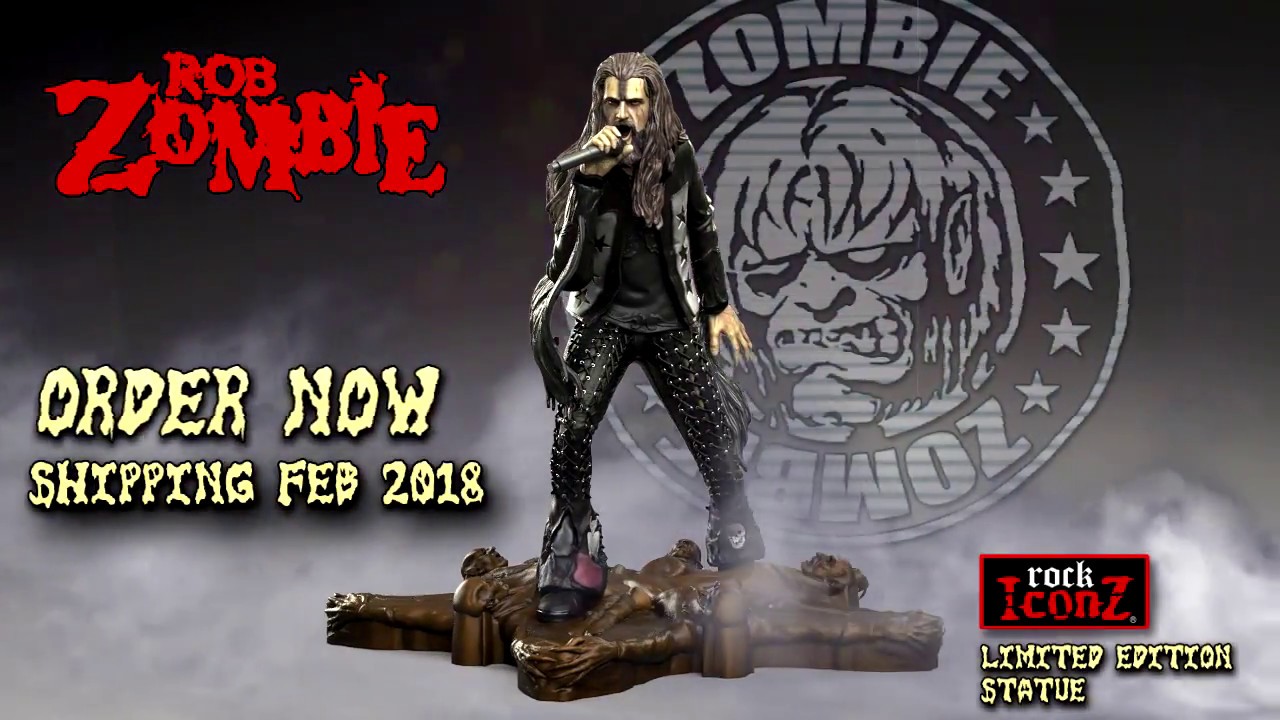 Rob Zombie Rock Iconz Ltd. Edition Statue