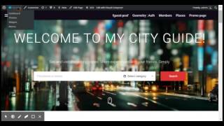 How to install mycity theme screenshot 3
