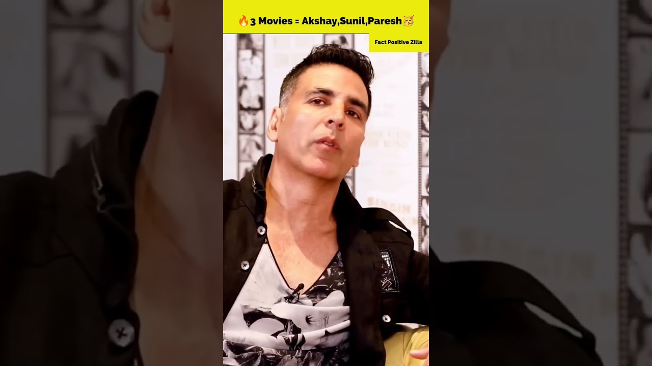 Akshay Kumar Movie Fees 😳| Hera Fheri 3 Akshay Kumar Paresh Rawal Sunil Shetty Movie | 