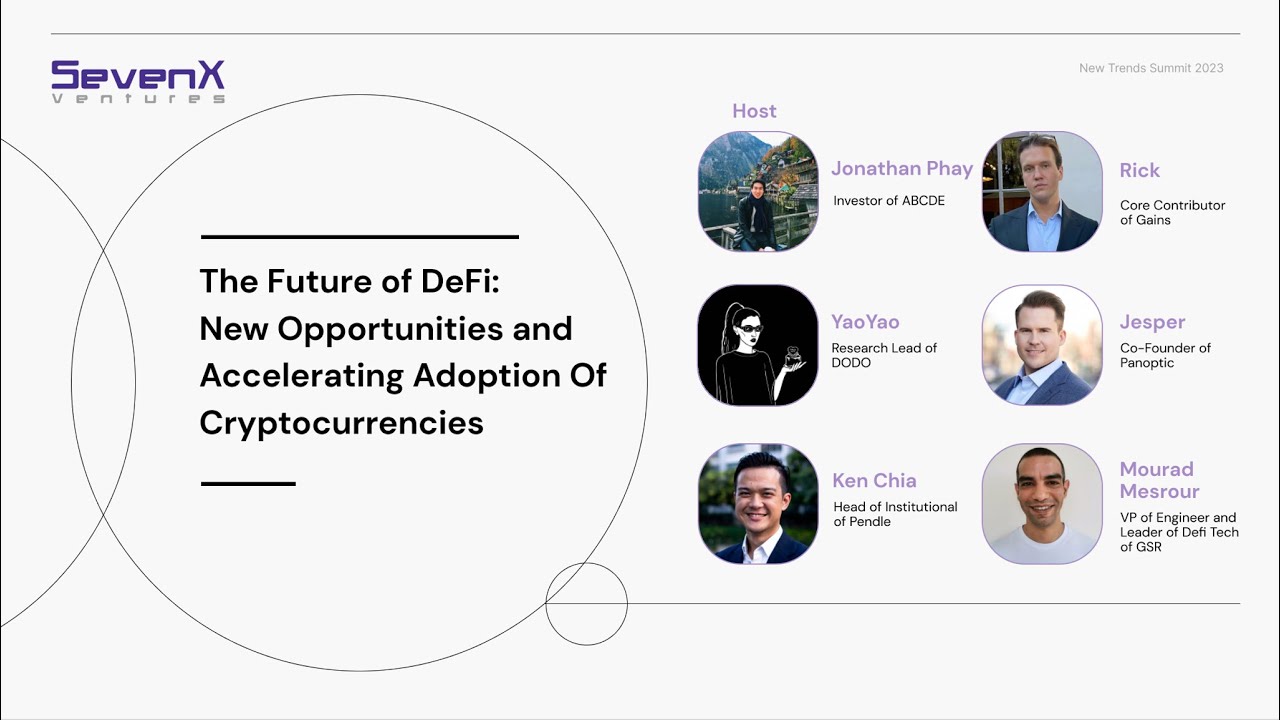 DeFi Panel - The Future of DeFi: New Opportunities and Accelerating ...
