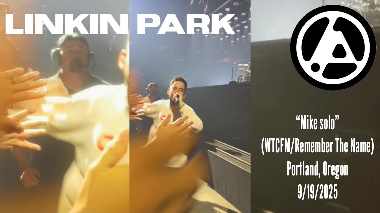 Linkin Park - Mike solo (WTCFM // RTN) Live at Portland, Oregon 9/19/2025