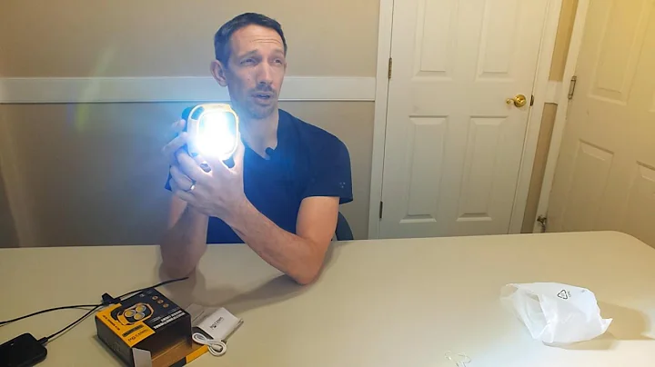 COOL Battery operated work LIGHT ! Ok I am impressed! UNBOXING and DEMONSTRATION