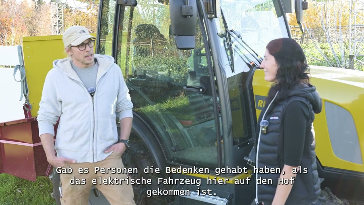 Elektrischer Traktor: Taugt das wirklich für die Landwirtschaft? | Praxis-Test ZHAW