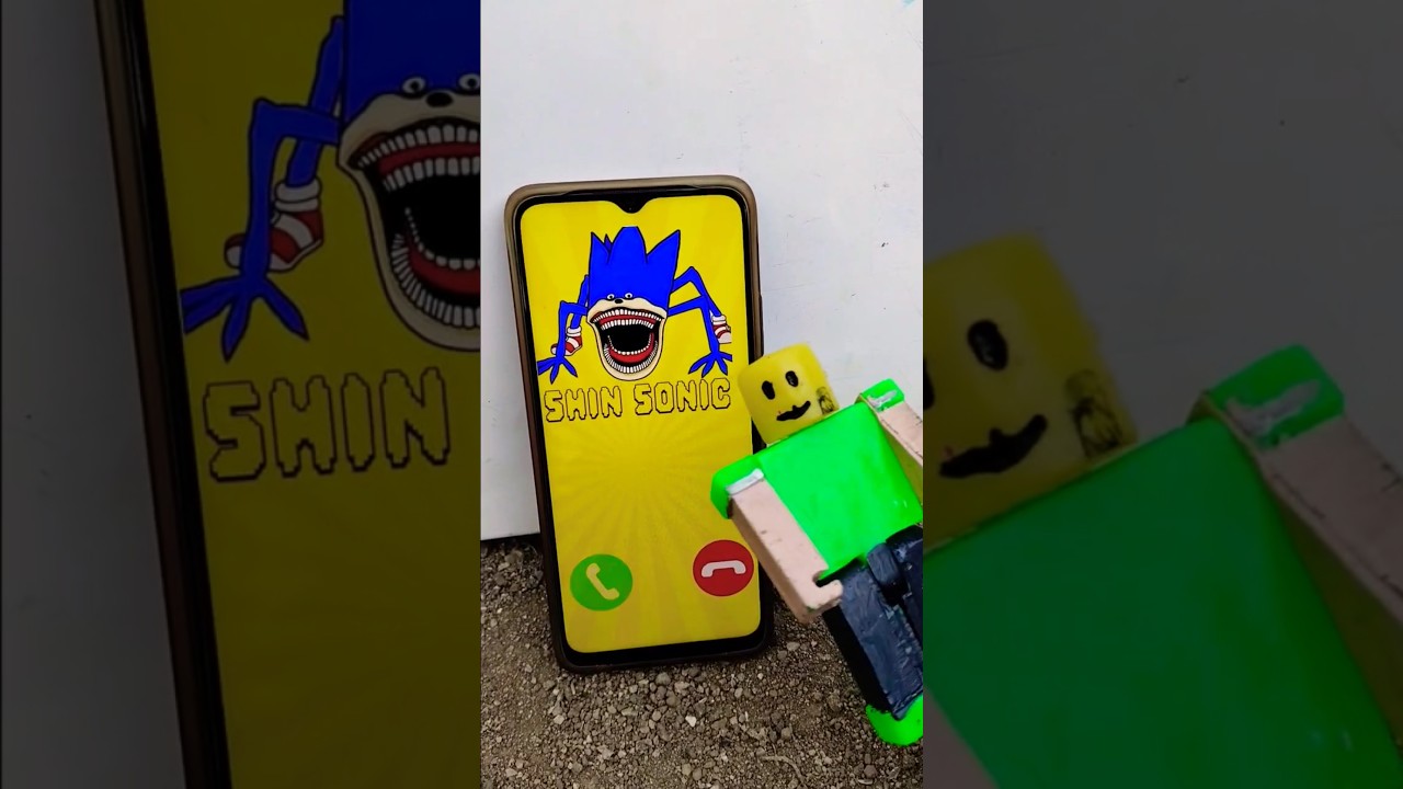 QUÉ BIEN! ME ESTÁ LLAMANDO SHIN SONIC APARECE!! 