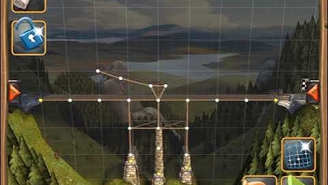 Bridge Constructor Medieval FULL WALKTHROUGH with all Golden Crowns Collected LEVEL II - 4