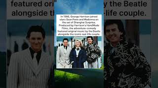 1986: George Harrison Joins Sean Penn and Madonna on the Shanghai Surprise Set