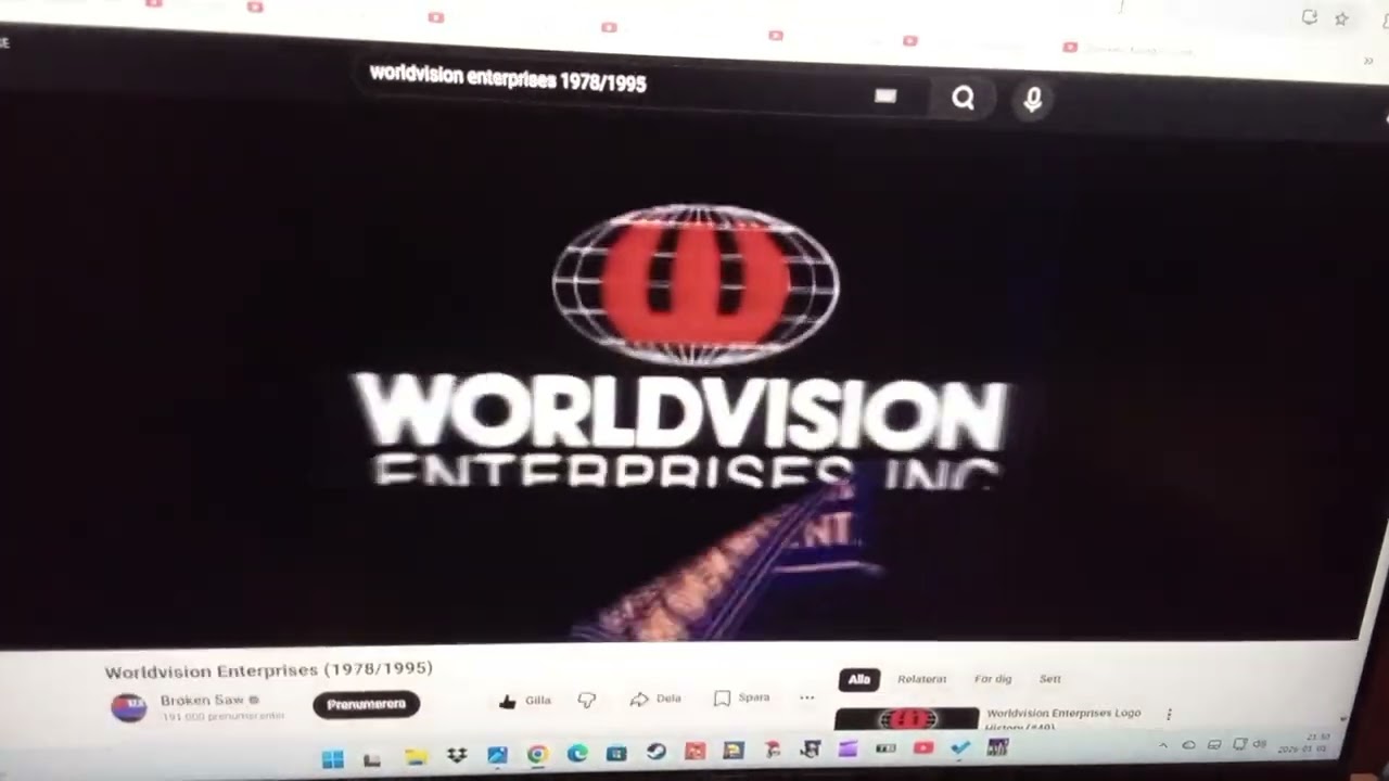Worldvision enterprises inc. Warner Bros television (1974/1995/2004, low tone)