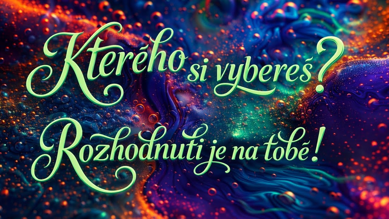 Kterého si vybereš ? Rozhodnutí je na tobě ! přítomnost . budoucnost . věštba . tarot . výklad karet