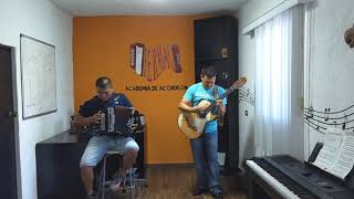 Clases de Acordeon - pieza #9 Mi Primo Severo - Ángel