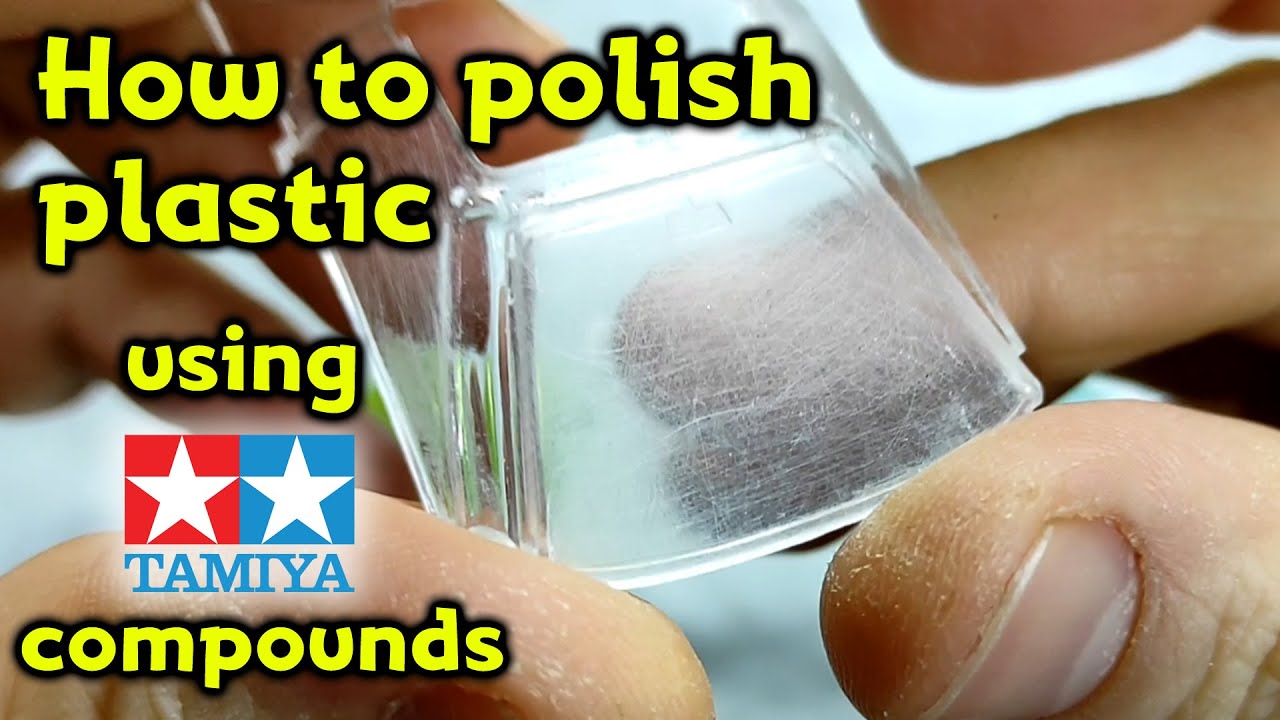 Polishing plastic