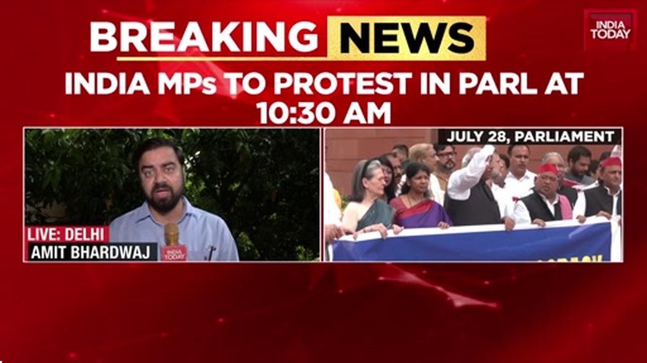 INDIA Bloc's Bihar SIR Protest To Continue Amid Operation Sindoor Debate In Parliament