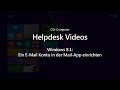 CSL-Helpdesk: Ein Konto in der Mail-App von Windows 8.1 anlegen