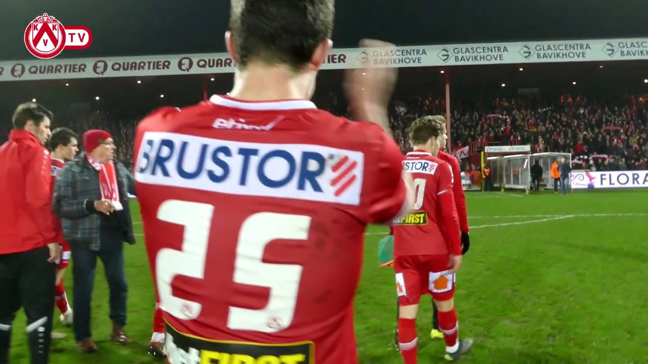 Feestvreugde na zege tegen KV Oostende