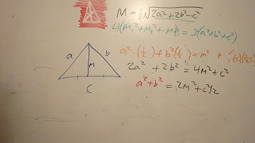 Triangle Median Formulas