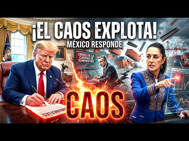 MÉXICO CONTRA TRUMP: EL CAOS ESTALLA TRAS LA IMPOSICIÓN DE ARANCELES
