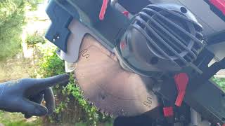 Bosch GTM 12 JL yhdistelmäsaha ja GTA 2600 sahapöytä