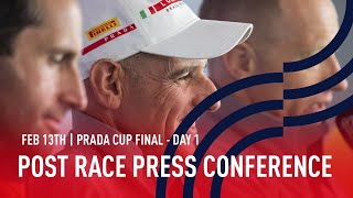 Post Race Press Conference | PRADA Cup FINAL Day 1