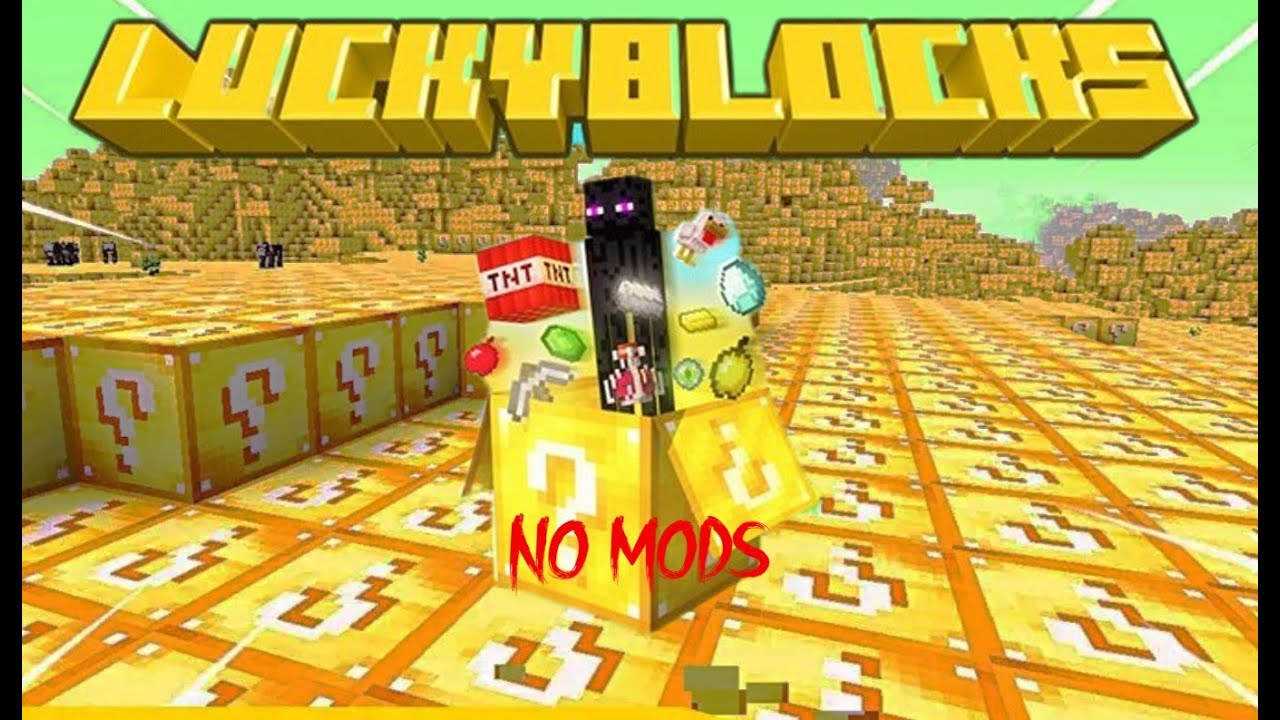 Papercraft Lucky Block (Lucky Block Mod) in 2023