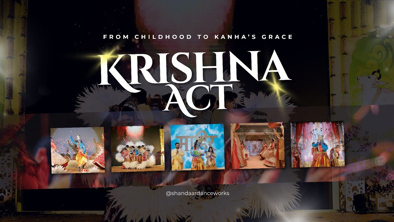 Baby Name Reveal Dance Concept | Krishna Theme By Shandaar DanceWorks 