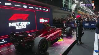 F1 Singapore 2023 Post Race Interview Lewis Hamilton