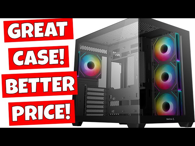 Deepcool CG530 4F Dual Chamber Show Case Better Than Antec C5